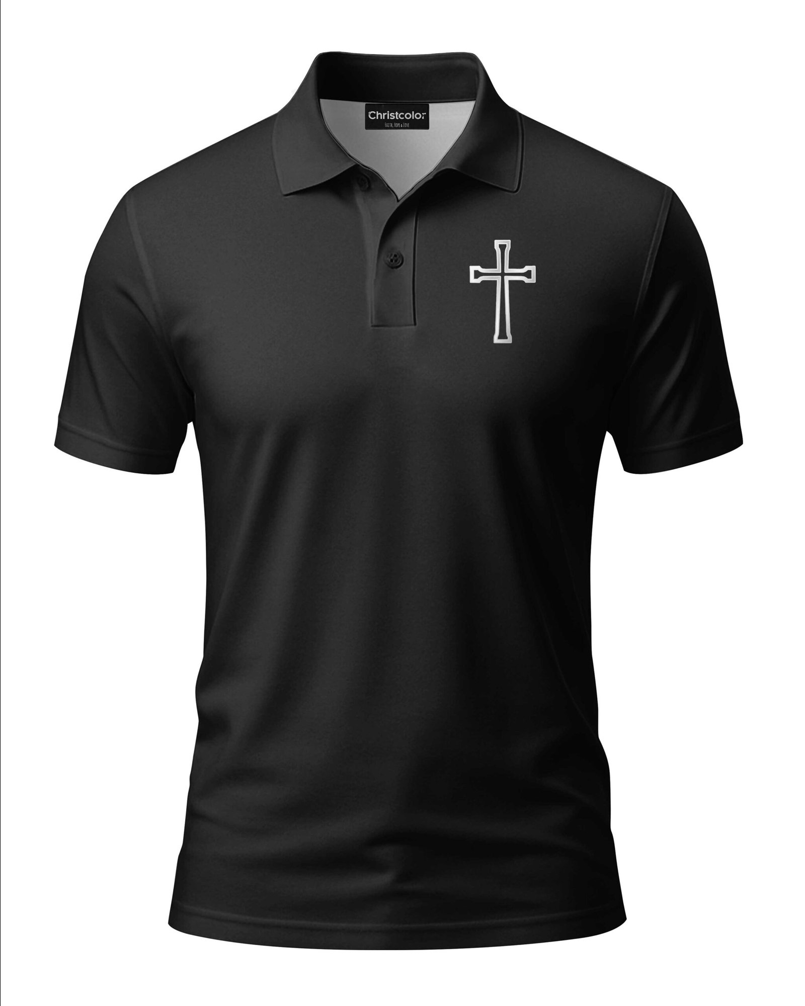 Faith As My Fuel Freedom As My Ride All Over Print Polo - Image 7