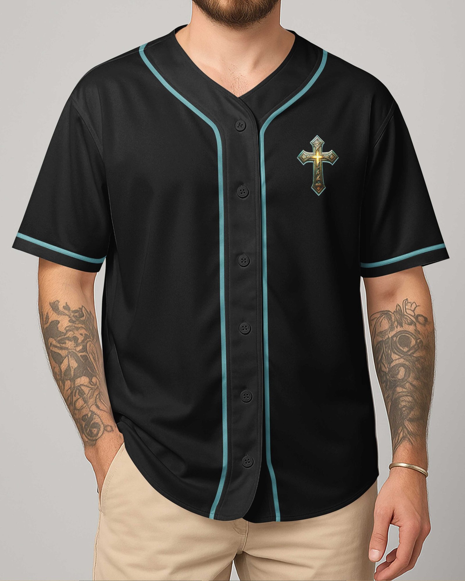 Forgiven All Over Print Jersey - Image 4