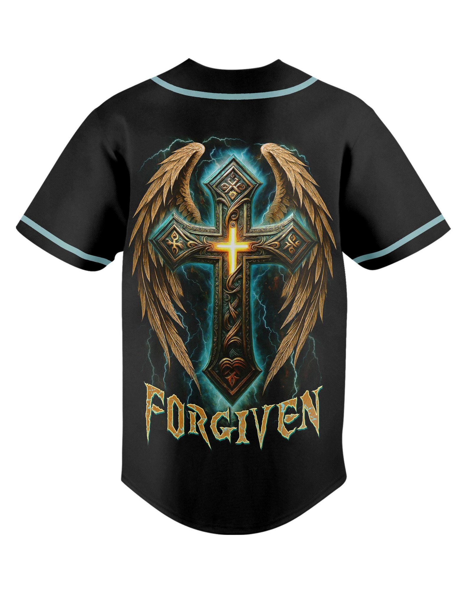 Forgiven All Over Print Jersey - Image 5