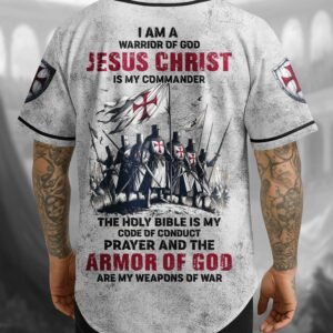 I Am A Warrior Of God Jesus Christ Is My Commander T-Shirt