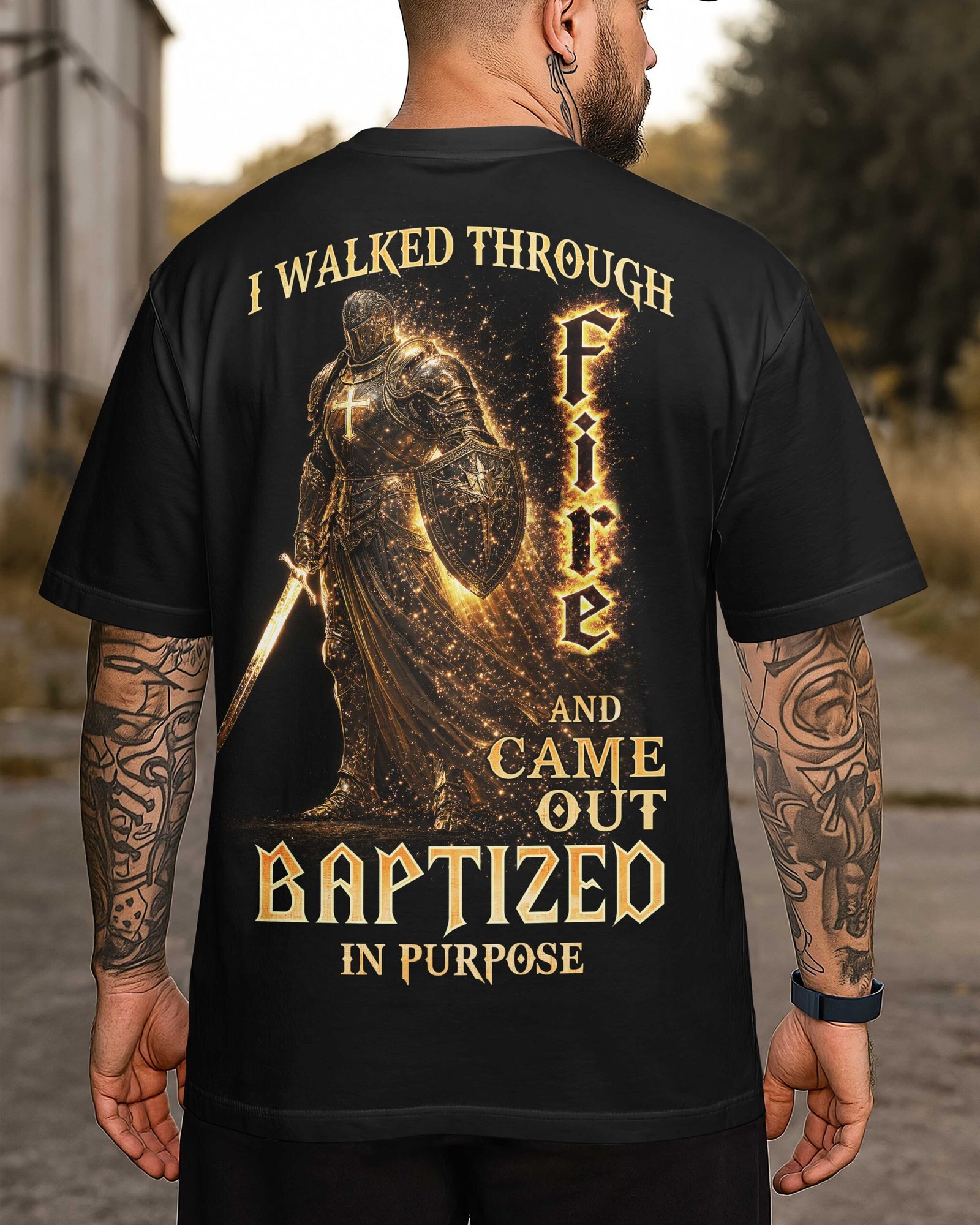 I Walked Through Fire T-Shirt - Image 3