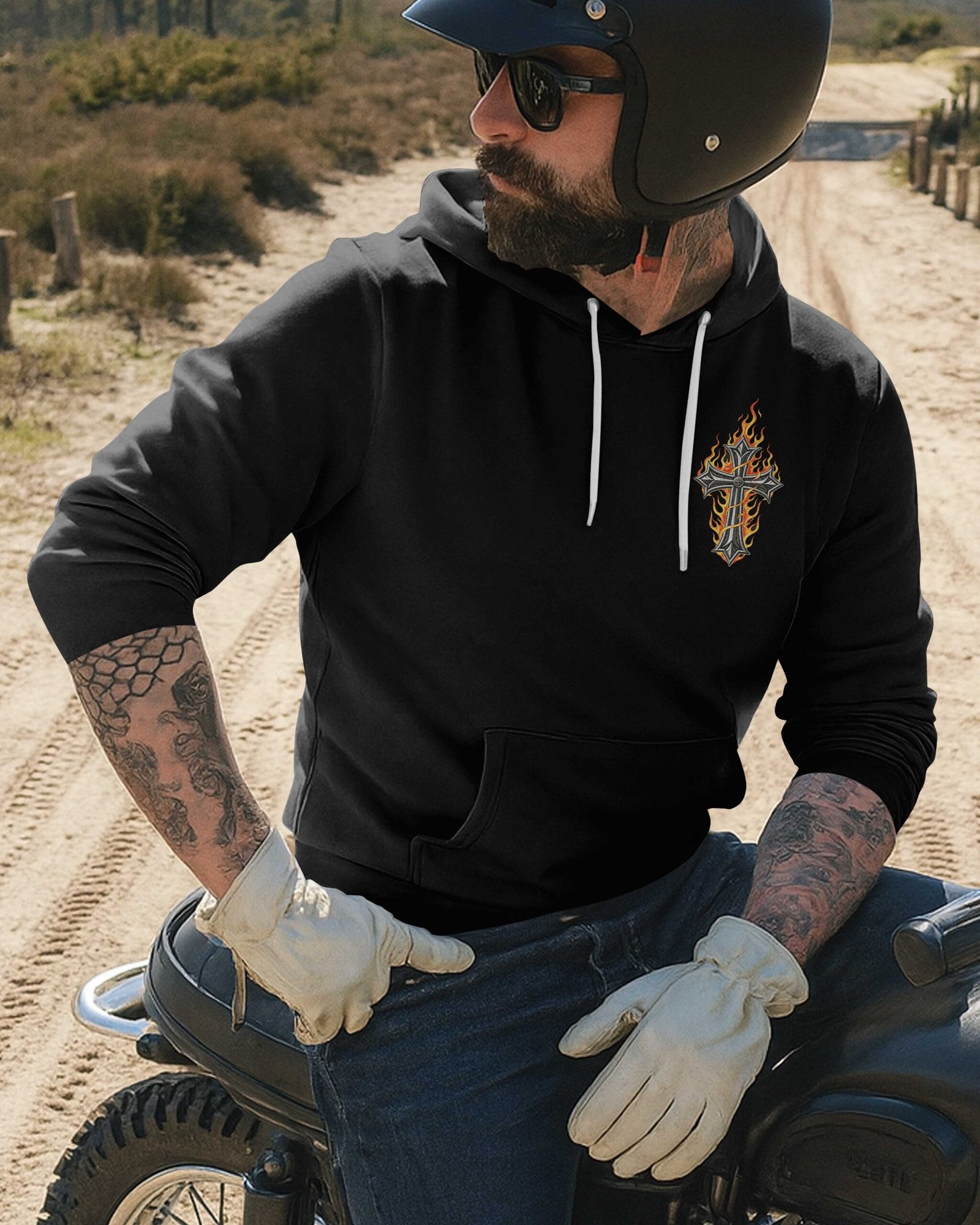 Not Perfect Just Forgiven Hoodie - Image 3