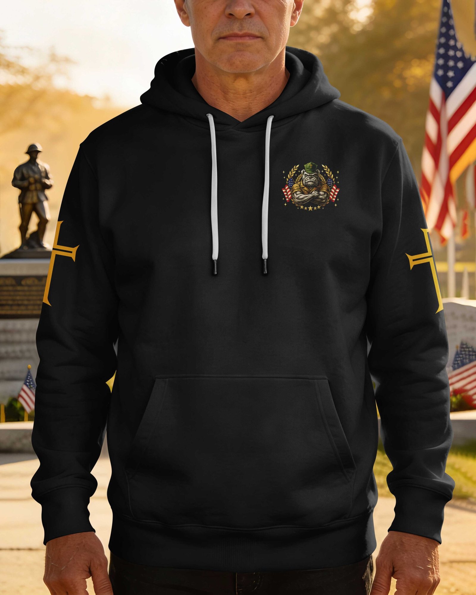 Once A Marine By Duty Forever A Warrior Of Christ By Faith Hoodie - Image 2