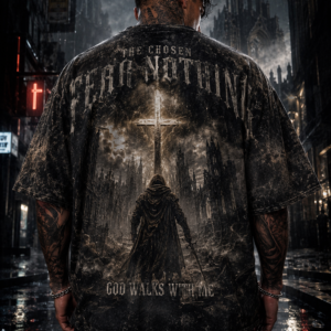 The Chosen Fear Nothing God Walks With Me T-Shirt