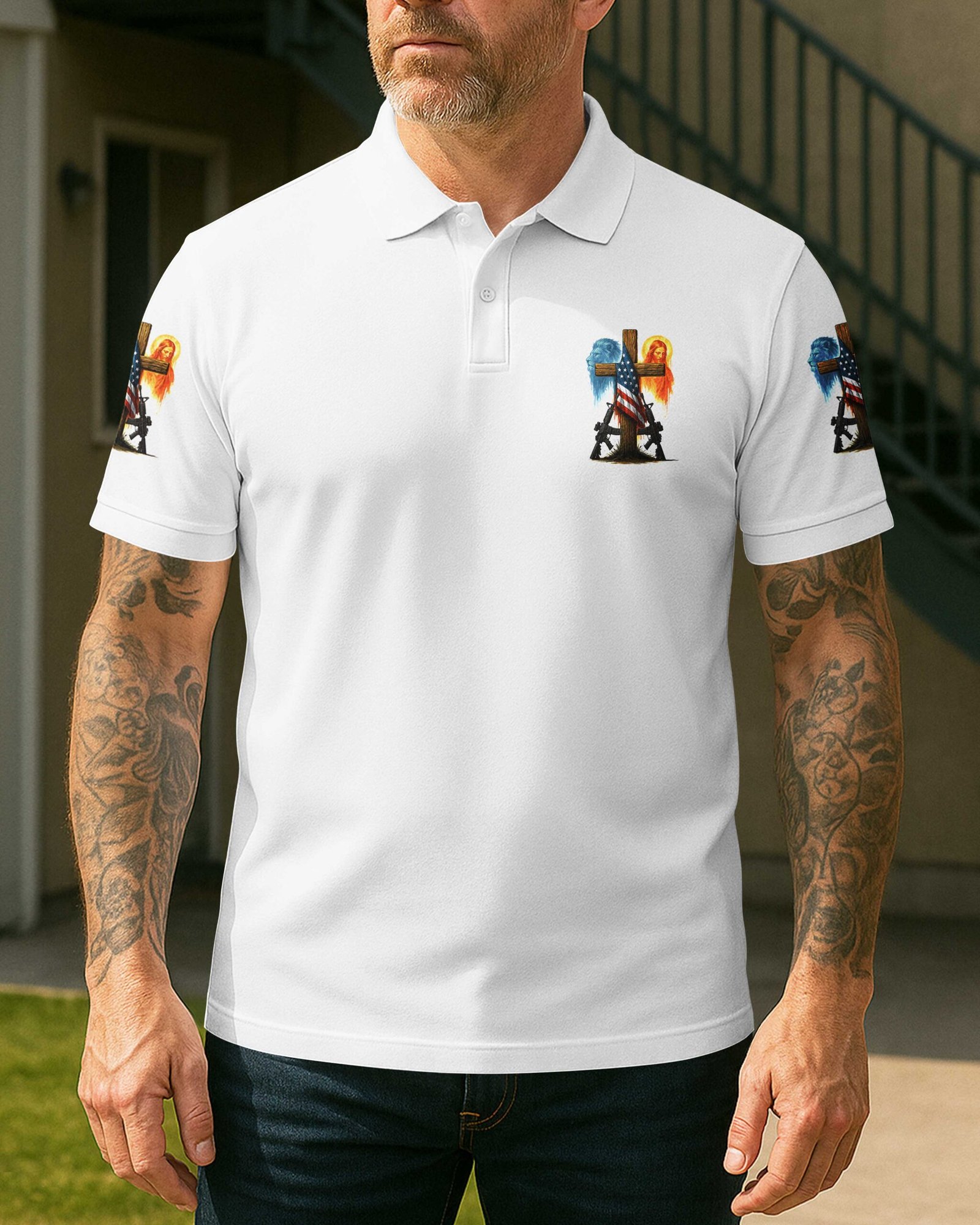 The Strongest Skulls Wear The Cross T-Shirt - Image 12