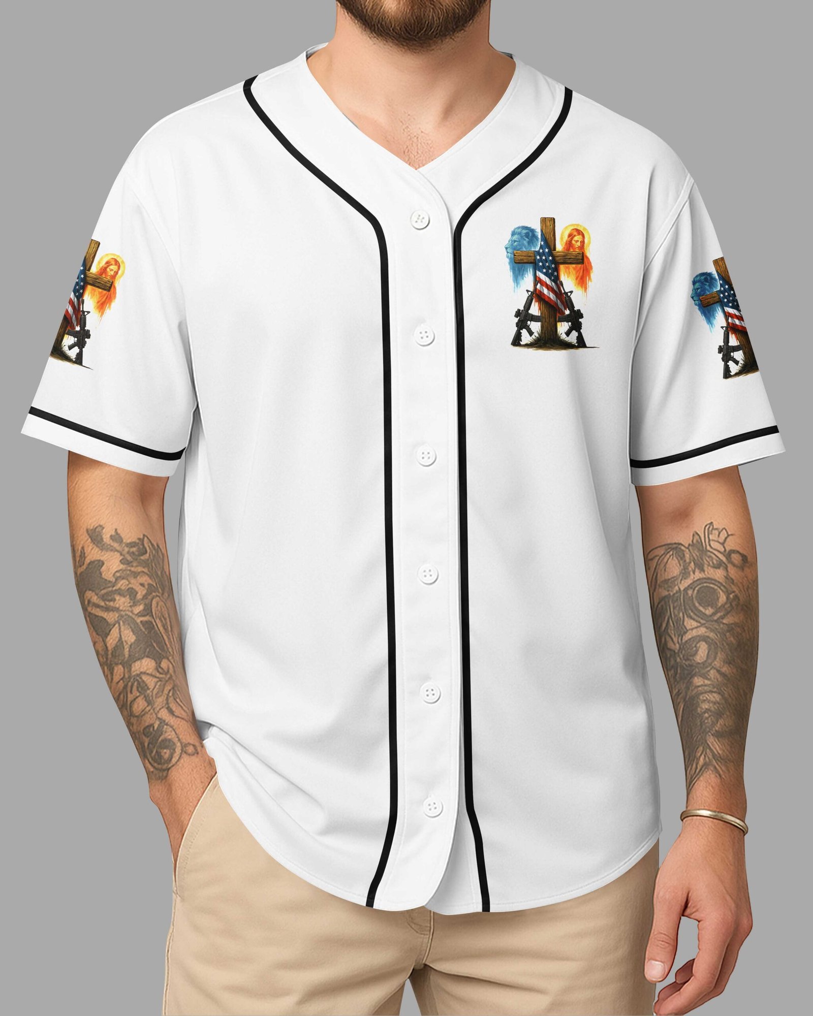 The Strongest Skulls Wear The Cross T-Shirt - Image 11